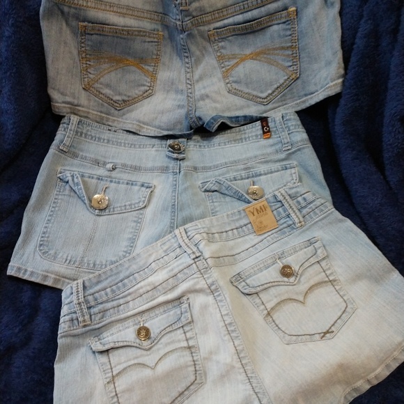 YMI Pants - Bundle Size 9 cut-off shorts Crest Decree YMI